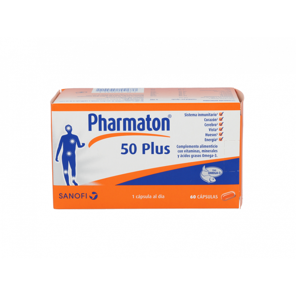 Pharmaton 50 Plus  60 Caps