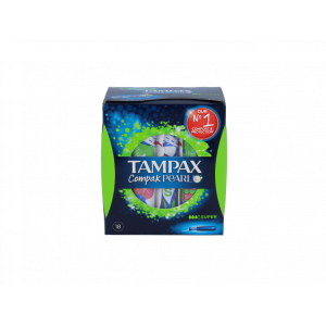 Tampon Tampax Compak Pearl Super 18 U