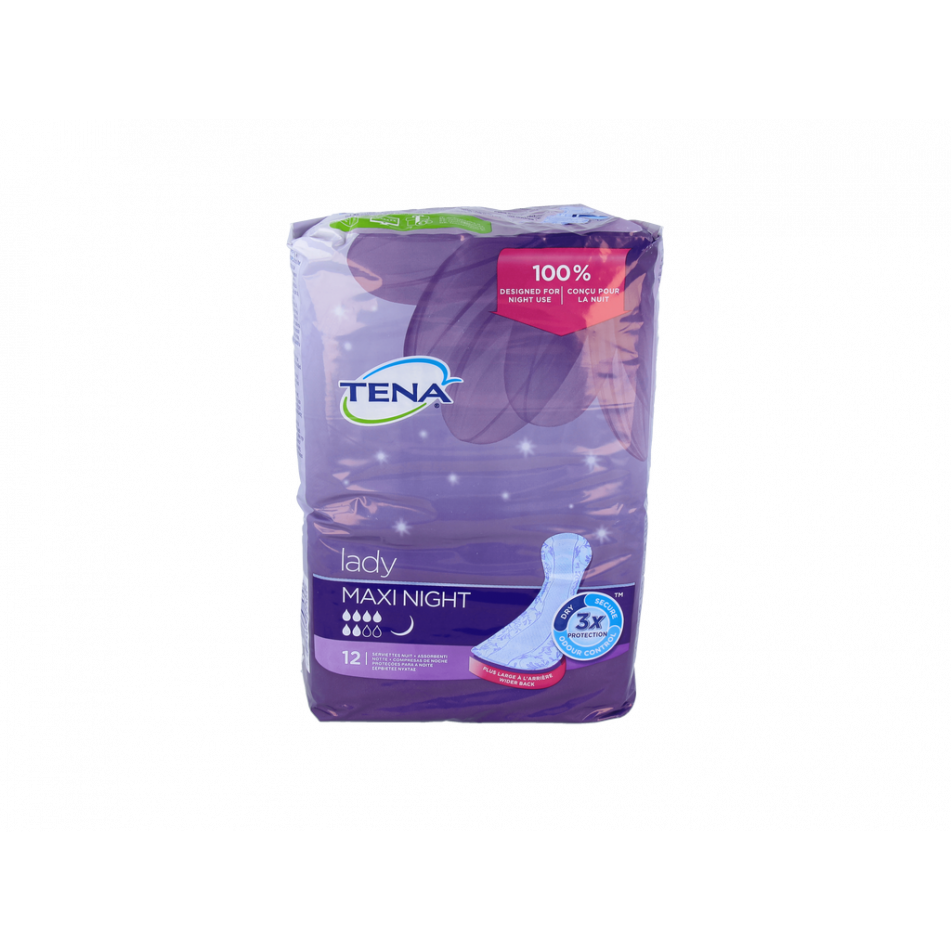 Tena Lady Inc-Liger Maxi Night 12U
