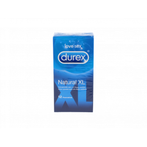 Profilactico Durex Natural Xl 12 U