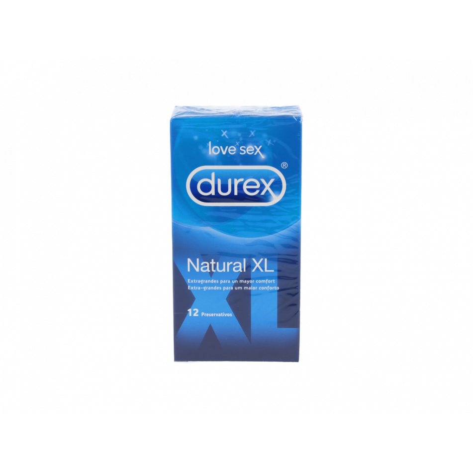 Profilactico Durex Natural Xl 12 U